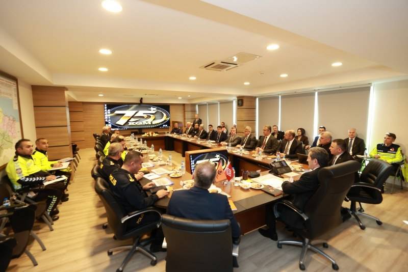 Samsun’da kış tedbirleri masaya yatırıldı