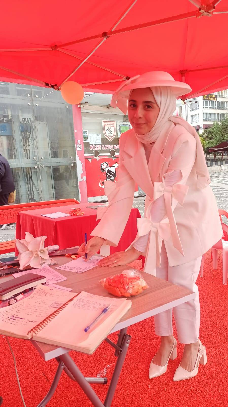 Samsun'da LÖSEV Turuncu Çadırı'na anlamlı ziyaret