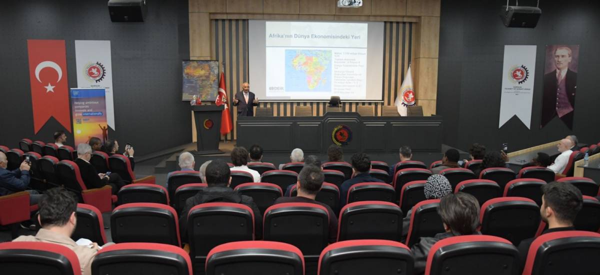 Samsunlu iş insanlarına Afrika'nın yatırım potansiyeli tanıtıldı