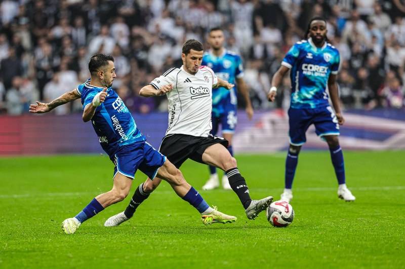 Samsunspor ile Beşiktaş ile 1-1 berabere kaldı