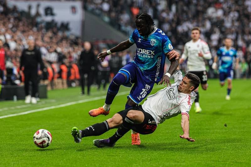 Samsunspor ile Beşiktaş ile 1-1 berabere kaldı