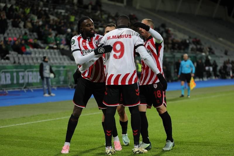 Samsunspor Konferans Ligi'ndeki Breidablik berabere kaldı