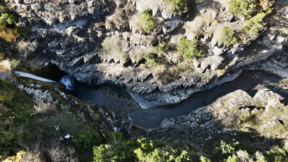 Samsun Karakütük Şelalesi ziyaretçilerini bekliyor