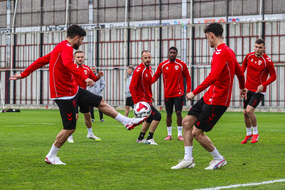 Samsunspor Alanyaspor maçına hazır