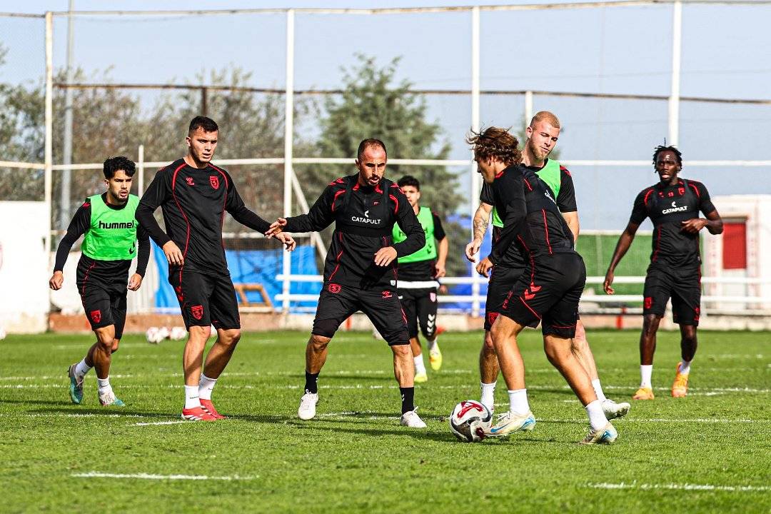 Samsunspor Beşiktaş hazırlıklarını sürdürüyor