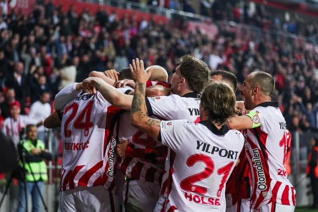 Samsunspor'un bileği bükülmüyor! 11 maçtır yenilmiyor