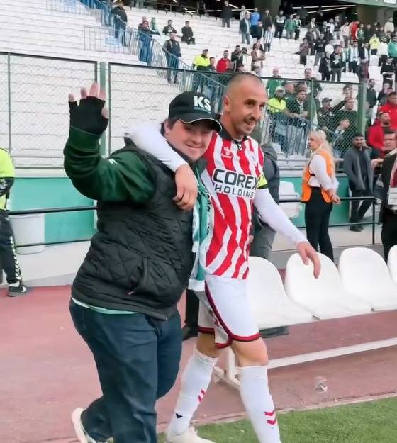 TFF'den Samsunspor kaptanı Zeki Yavru'ya sosyal sorumluluk ödülü