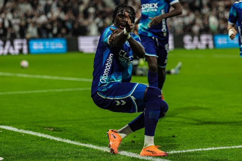 Samsunspor ile Beşiktaş ile 1-1 berabere kaldı