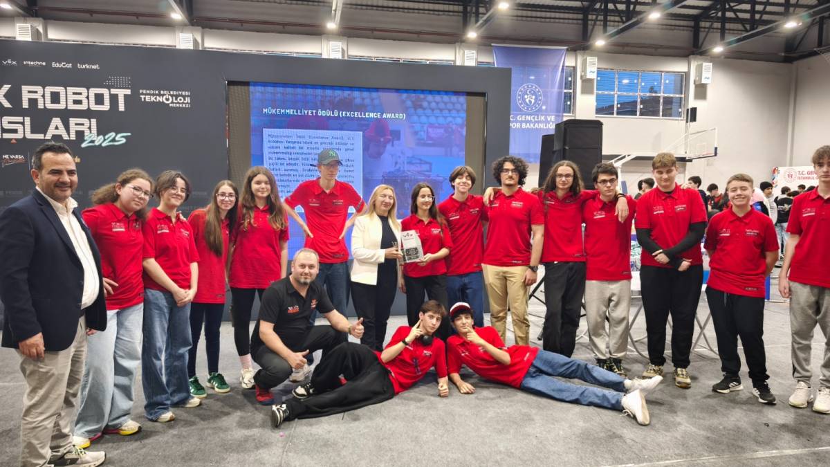 Türkiye’nin en iyi robotik takımı Takevians zirvede