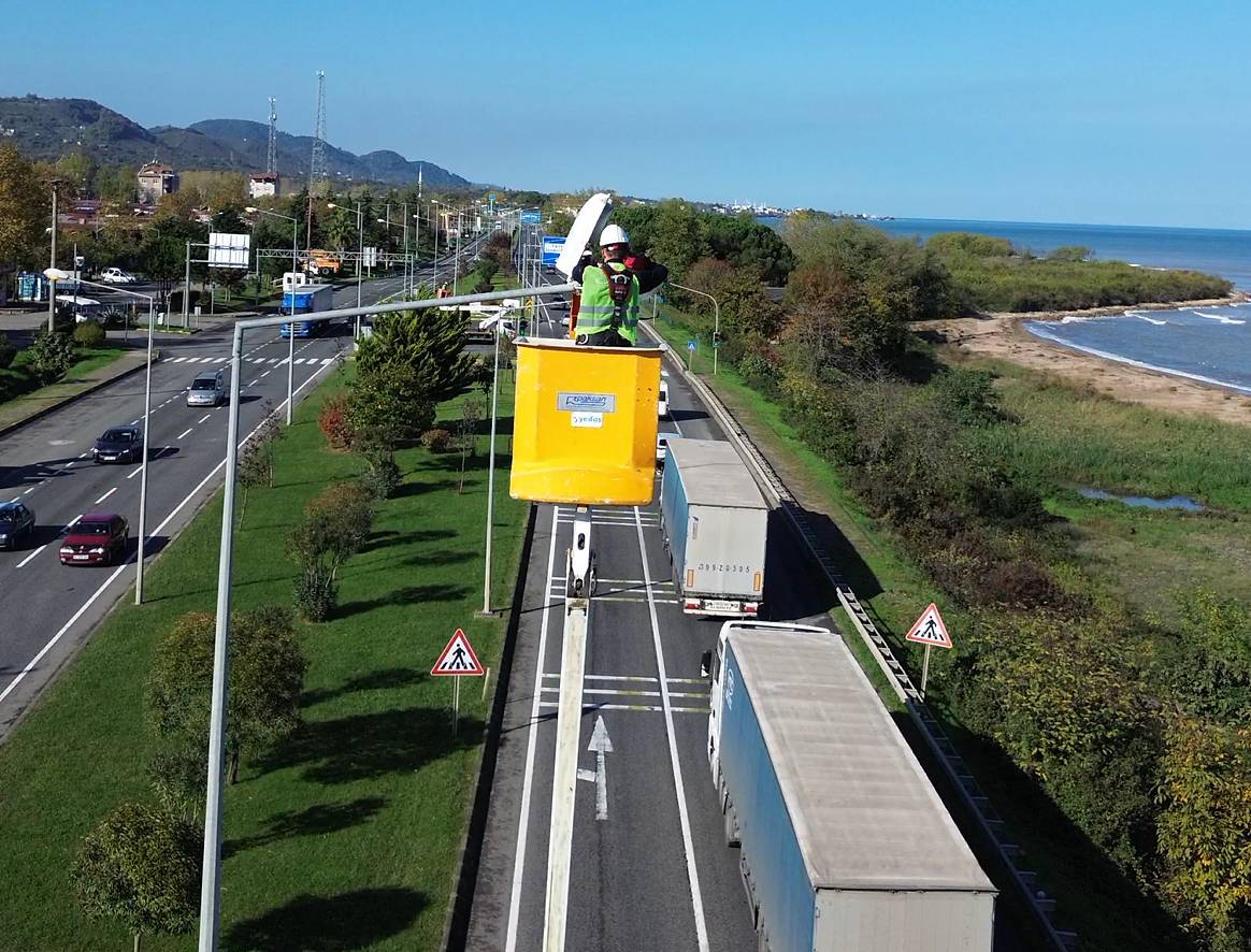 YEDAŞ Ordu-Samsun hattını aydınlattı