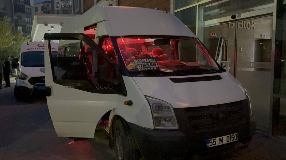 Samsun'da dolmuş şoförüne silahlı saldırı düzenleyen de dolmuş şoförü çıktı