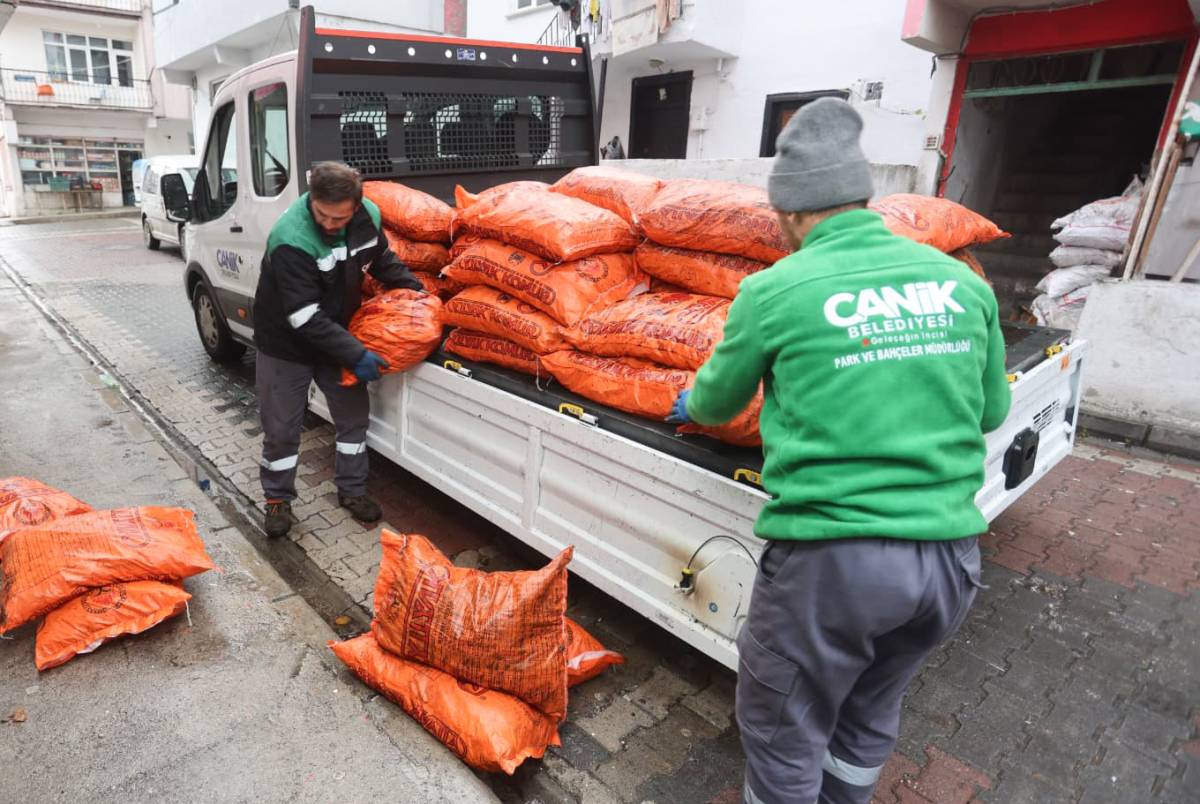 Canik Belediyesi'nden ısınma desteği