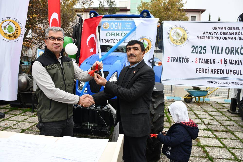 Vezirköprü’de orman köylüsüne destek