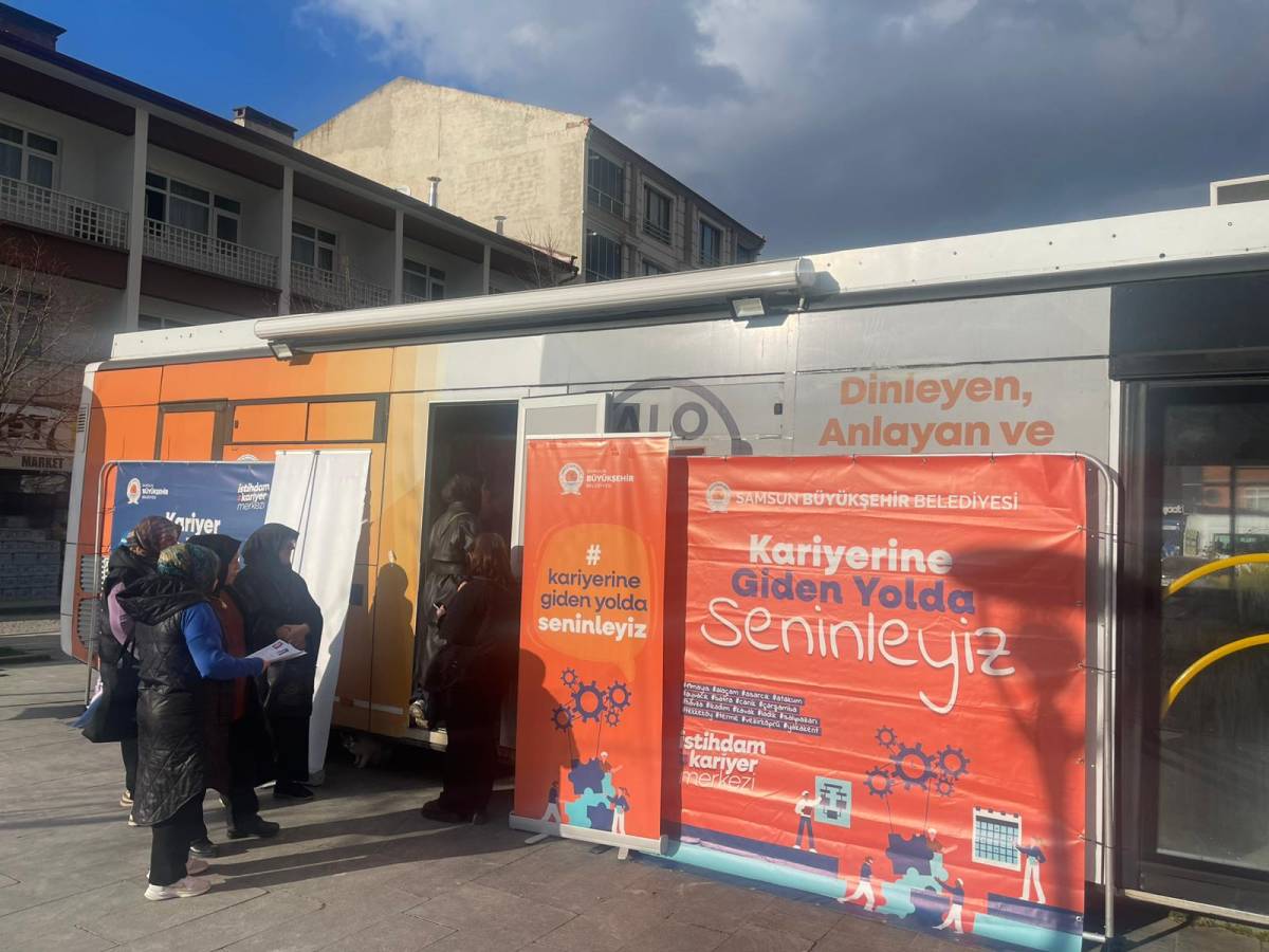 Samsun Büyükşehir Belediyesi iş arayanların yanında