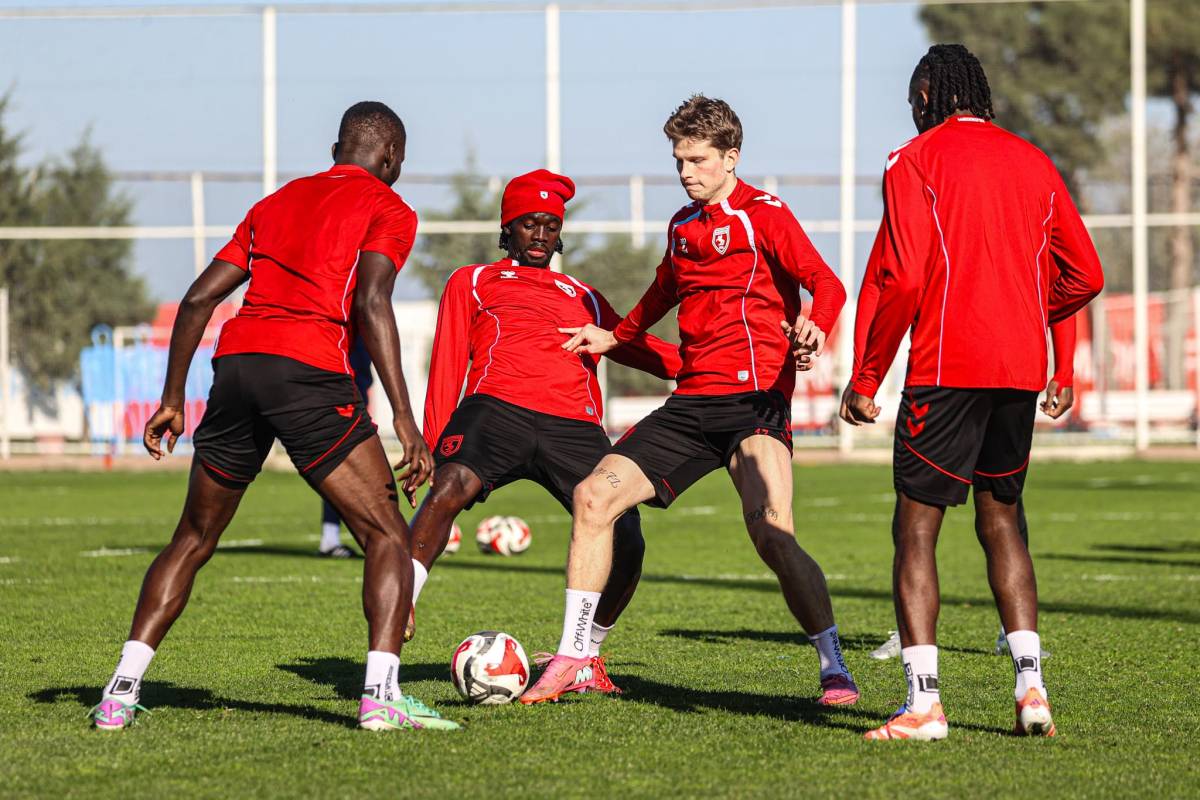 Samsunspor Galatasaray maçına hazır