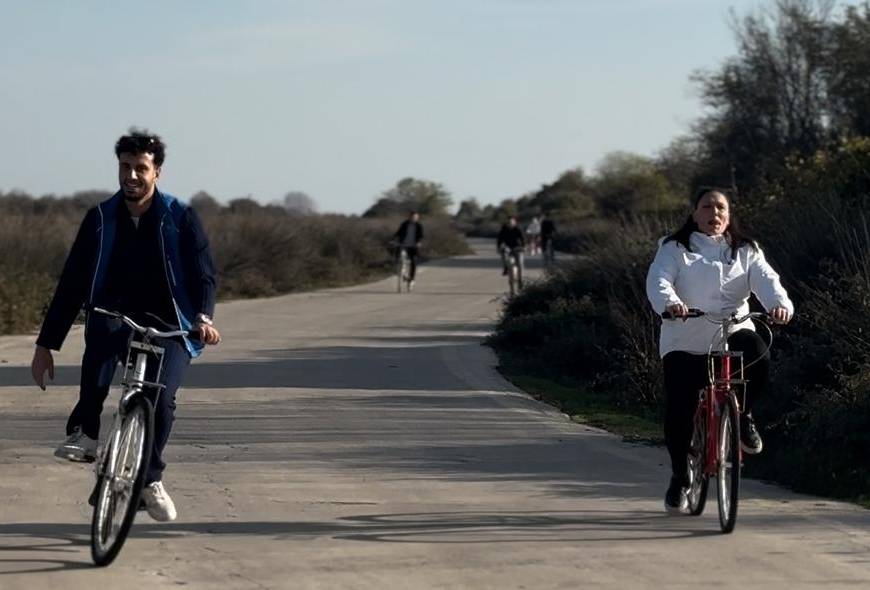 Samsun'da Gönüllü Yeşil Pedallar Azalan Karbon İzi etkinliği düzenlendi