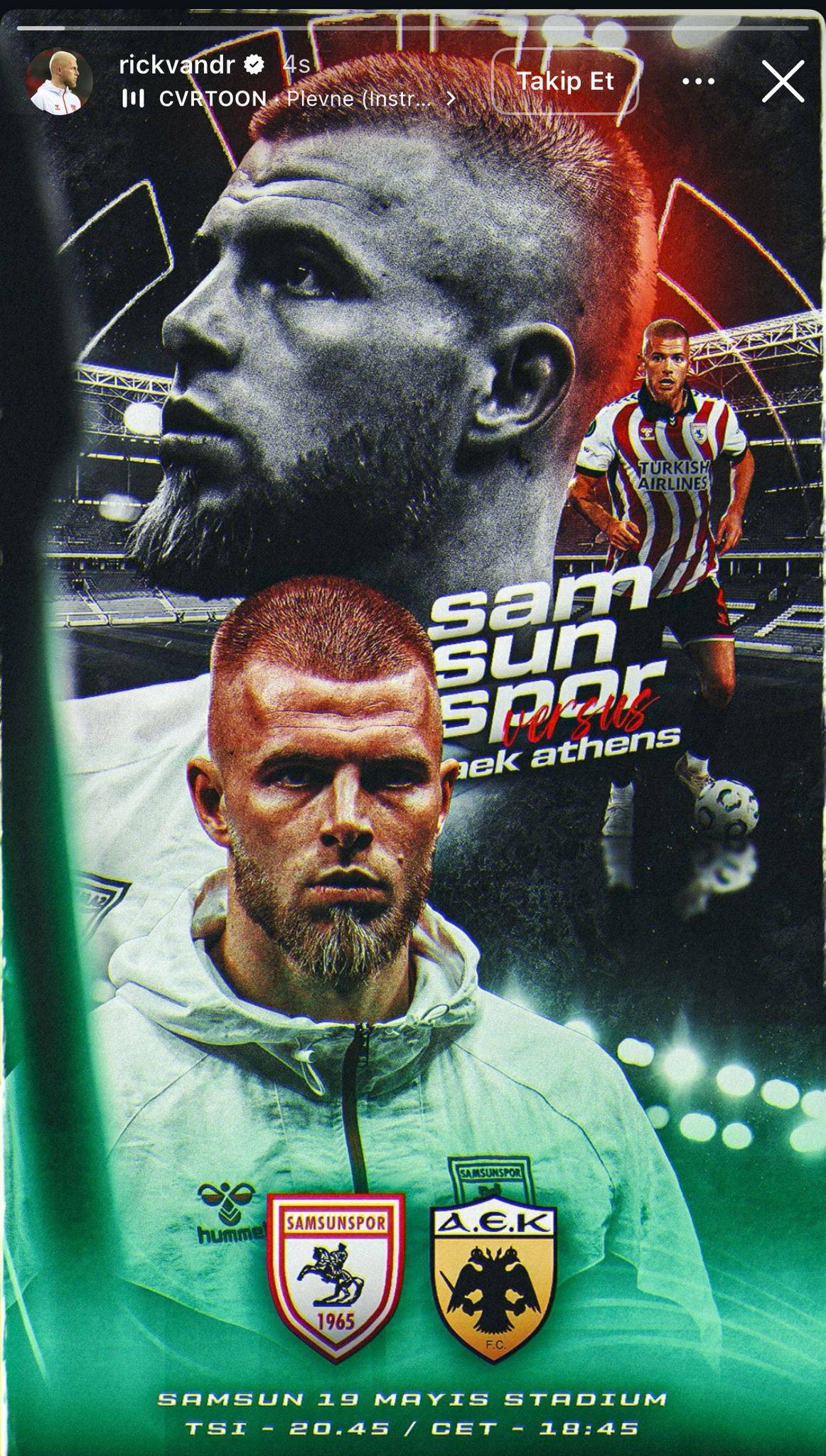 Van Drongelen'den Osmanlı Marşlı paylaşım