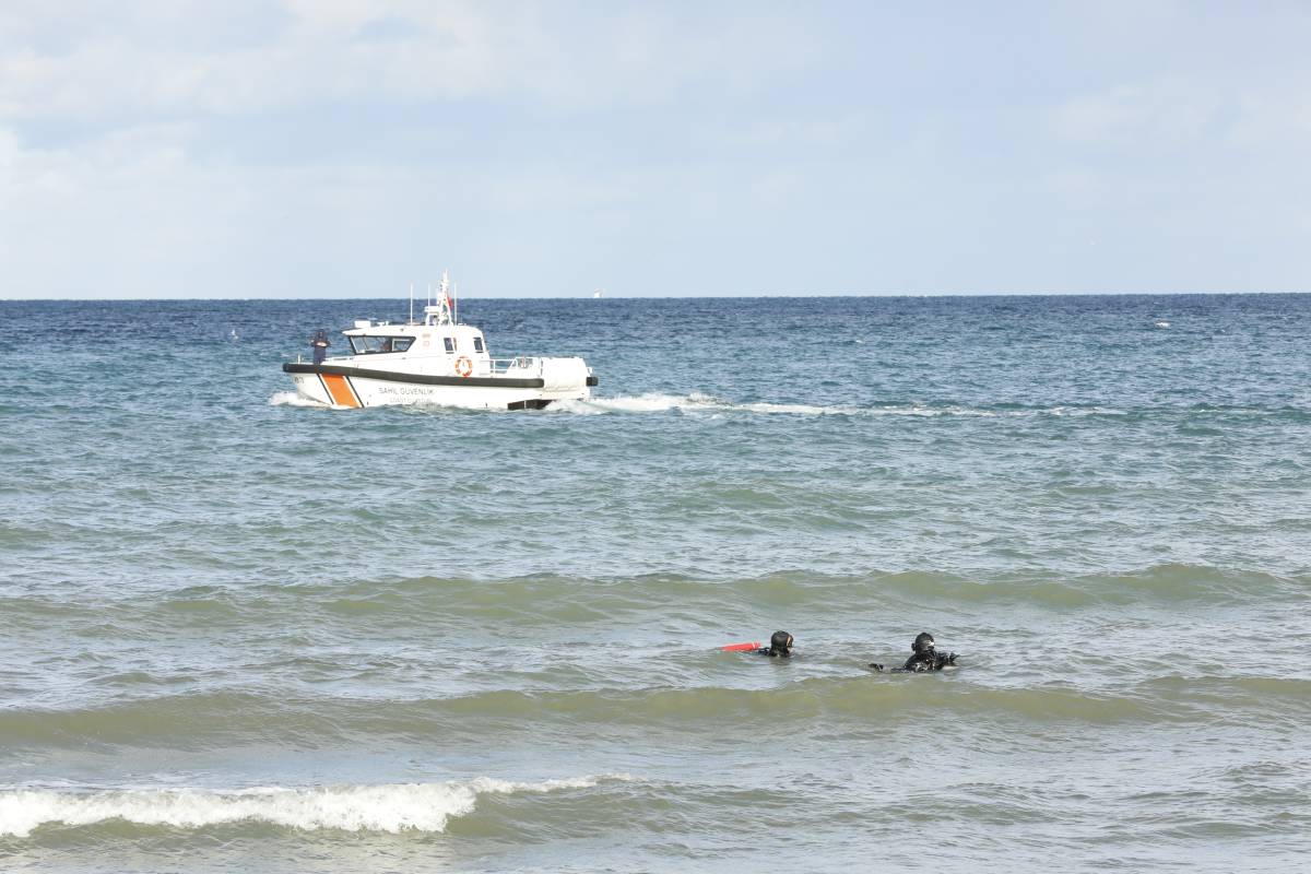Samsun'da denizde kaybolan kişinin cansız bedenine ulaşıldı