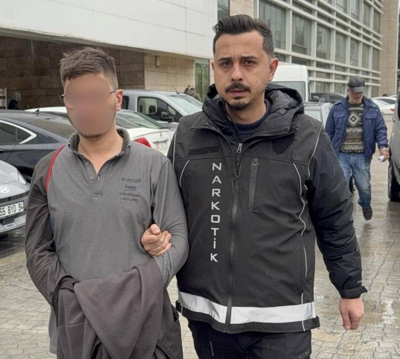 Samsun'da uyuşturucu operasyonu: 1 tutuklama