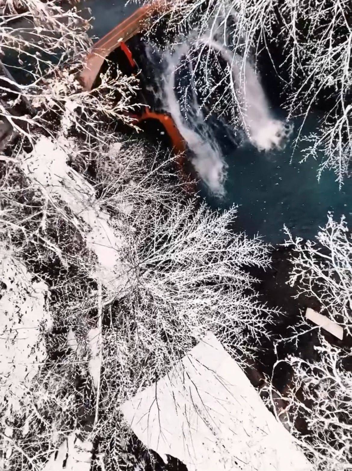 Samsun Kabadüz Mahallesi karla kaplandı