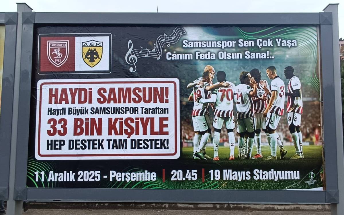 Samsun Büyükşehir Belediyesi'nden Samsunspor taraftarına çağrı