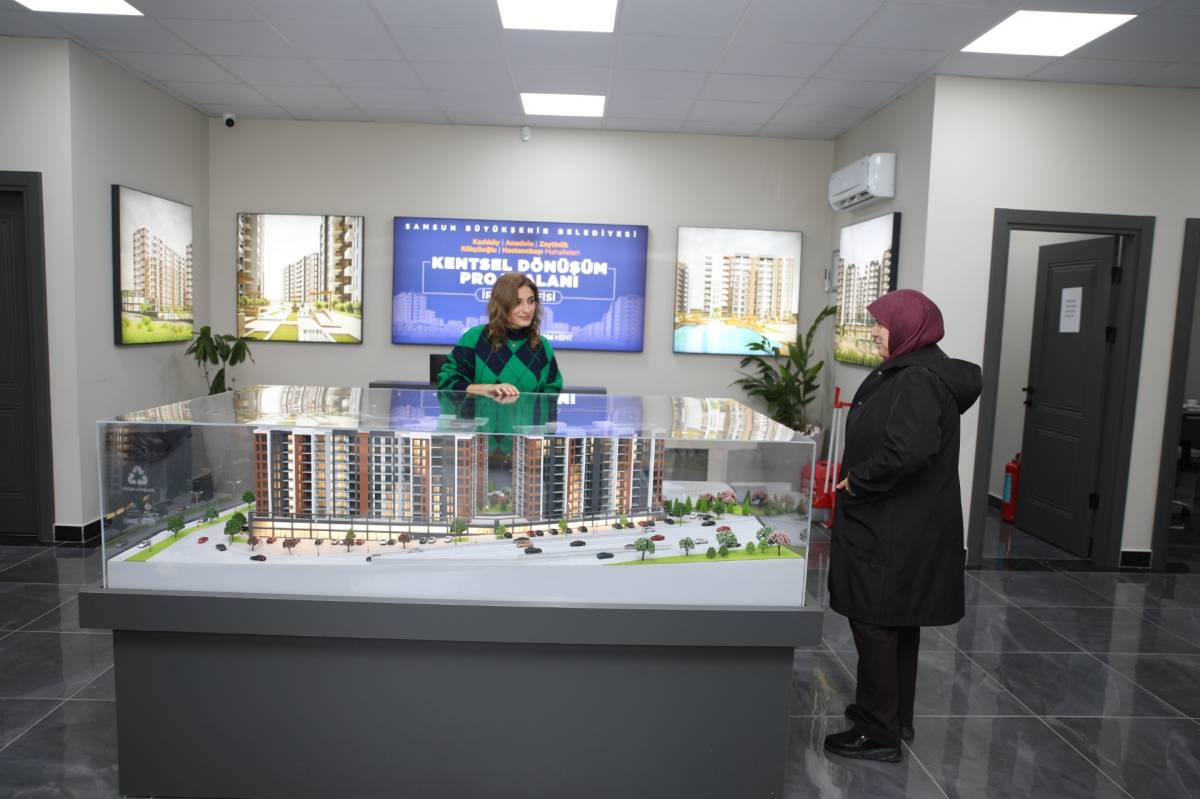 Samsun'da kentsel dönüşüm ofisleriyle yerinde dönüşüm katılımcı yönetim