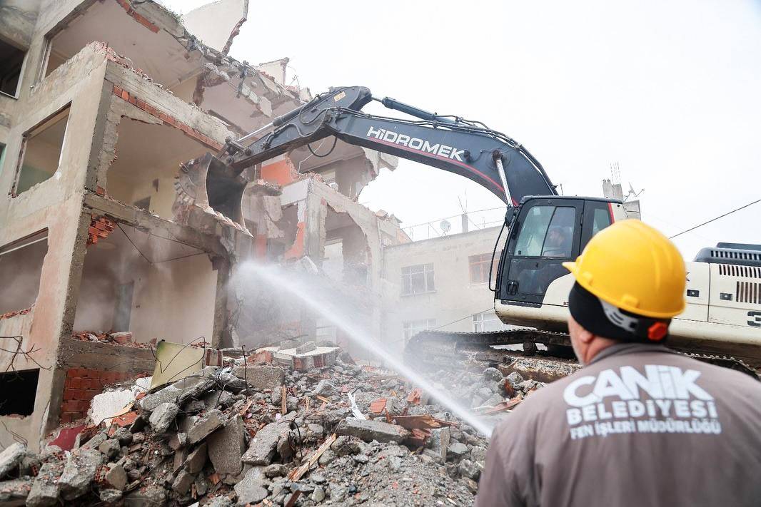Canik'te kentsel dönüşüm aralıksız devam ediyor
