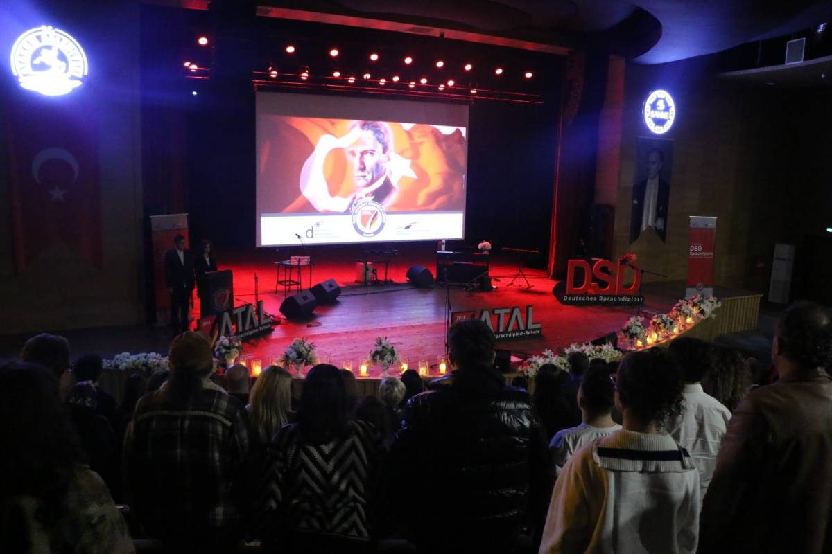 Samsun özel ATAL Lisesi'nde DSD Alman dil diploması töreni