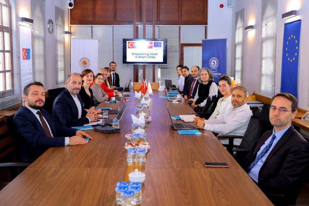 Youth4SmartCities Projesi’nin başlangıç toplantısı Samsun’da yapıldı