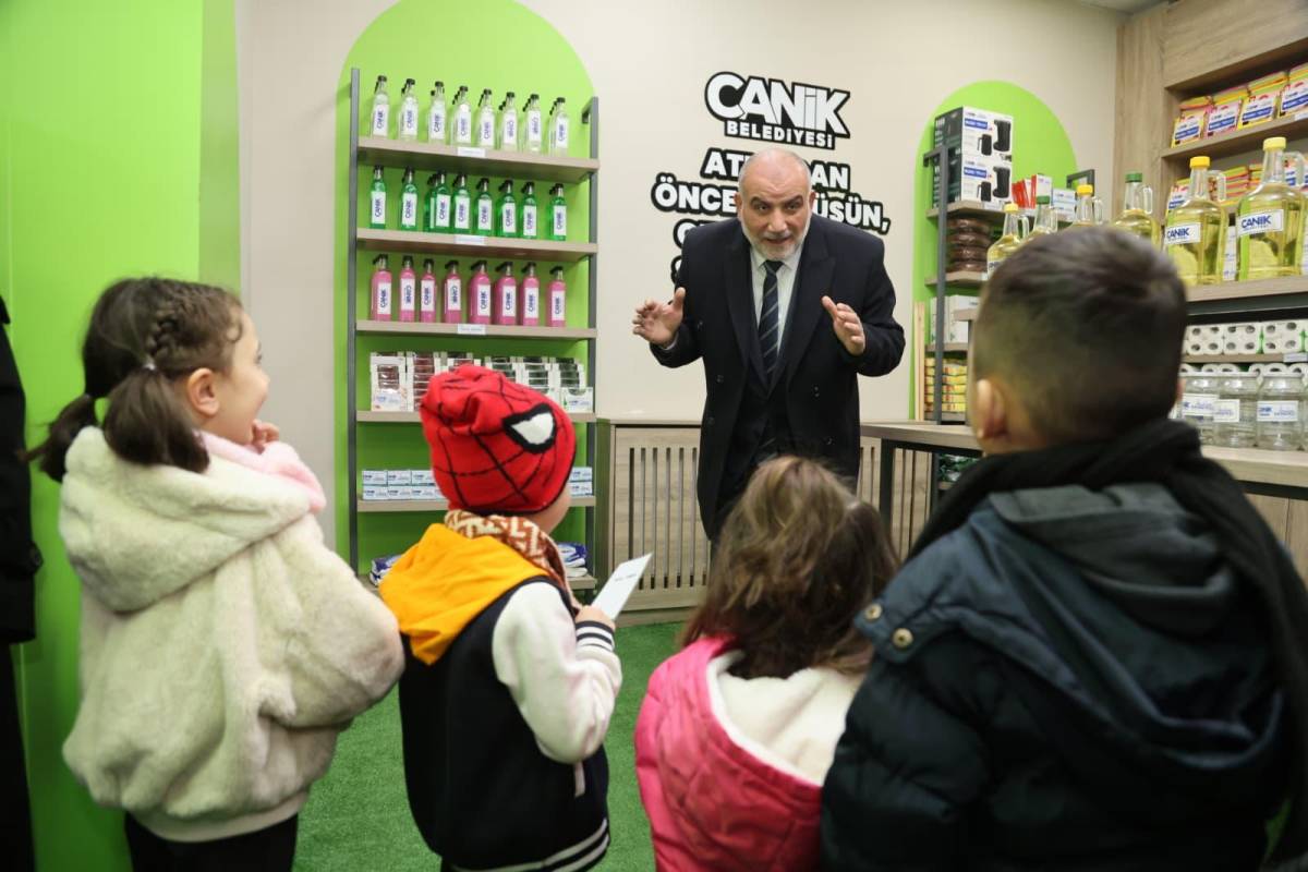 Canik'te bu markette para geçmiyor