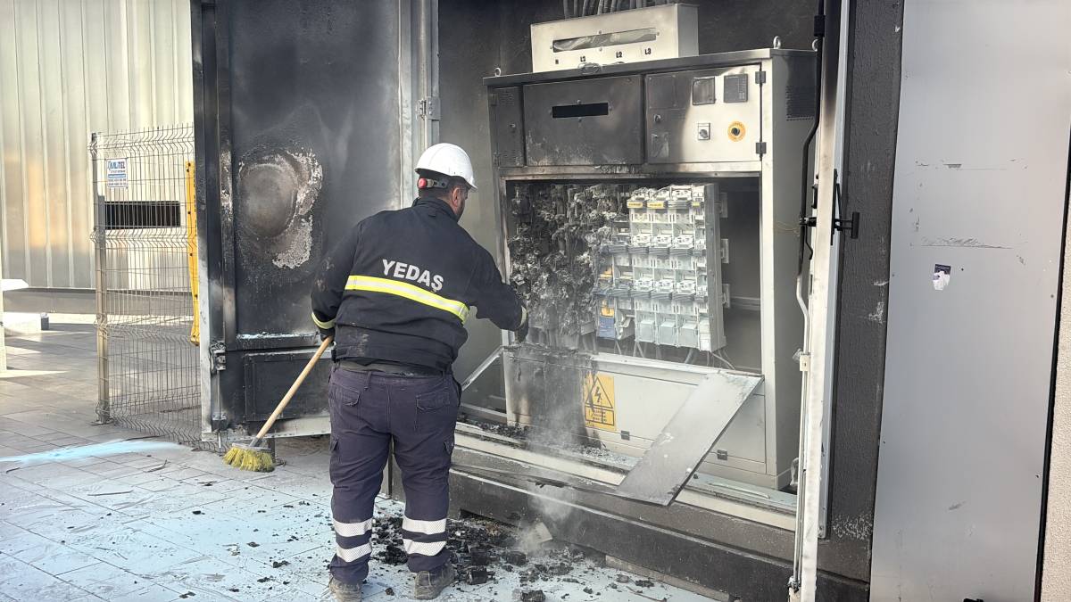 Samsun'da trafo yangını paniğe neden oldu