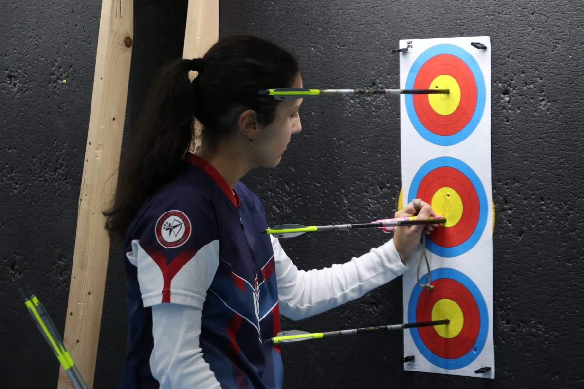 Samsun'da Salon Okçuluk Türkiye Şampiyonası düzenlendi