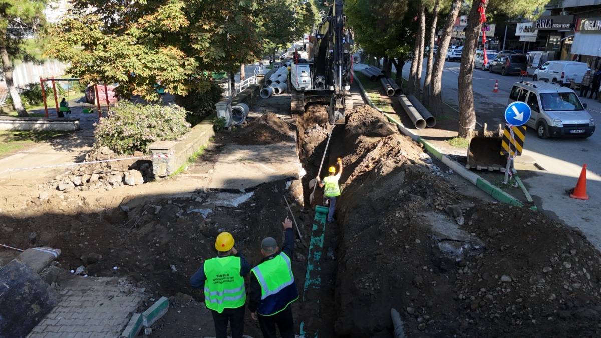 SASKİ'den Çarşamba'ya alt yapı hamlesi