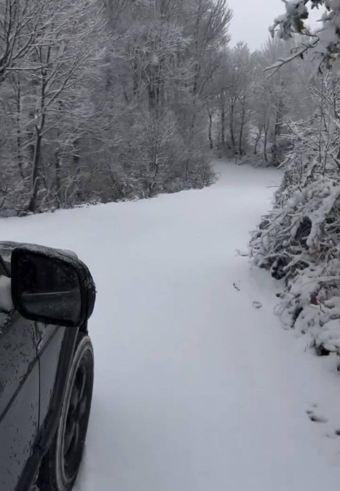 Samsun Kocadağ beyaza büründü!