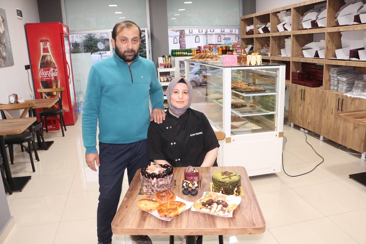 Samsun'da Ayşe Tarhan kursa gidip çocukluk hayalini gerçekleştirdi