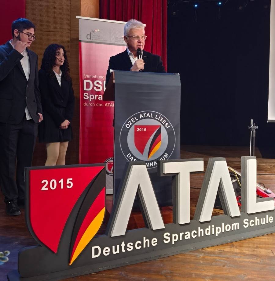 Samsun özel ATAL Lisesi'nde DSD Alman dil diploması töreni