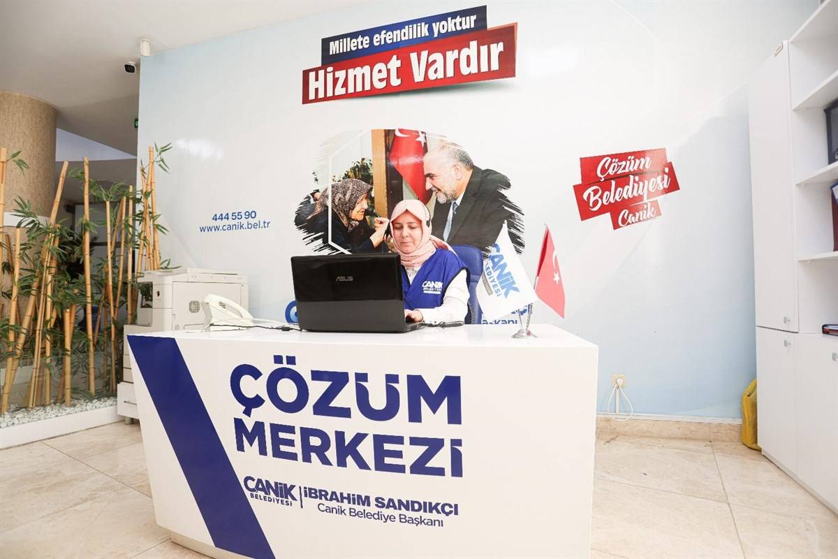 Canik Belediyesi'nden otonom sistem etkin hizmet