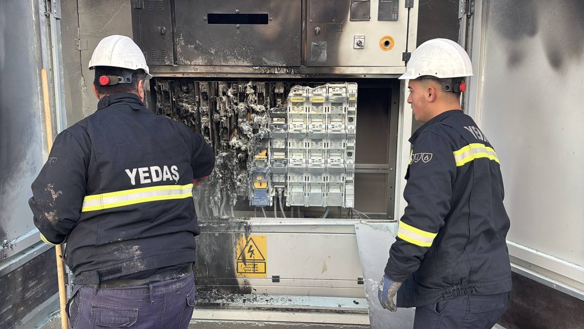 Samsun'da trafo yangını paniğe neden oldu