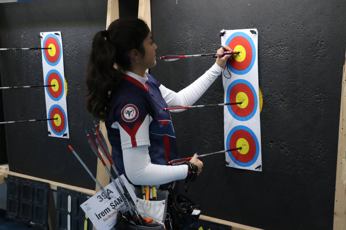 Samsun'da Salon Okçuluk Türkiye Şampiyonası düzenlendi