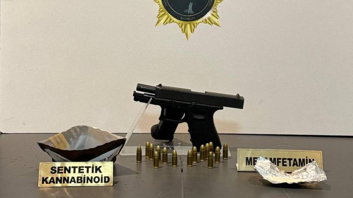 Samsun’da araçtaki elektronik zula polisin dikkatinden kaçmadı