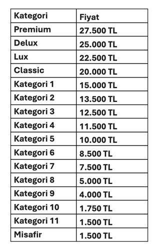 Galatasaray-Samsunspor maçı deplasman bilet fiyatları belli oldu
