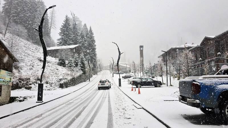 Doğu Karadeniz'de kar yağışı
