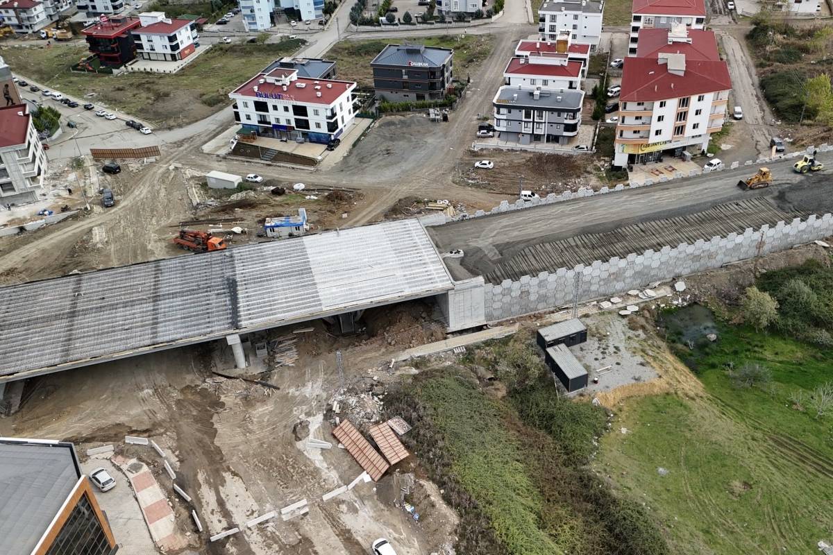 Samsun’da ulaşım yatırımları hızlanıyor! Recep Tayyip Erdoğan Bulvarı'nda sona gelindi