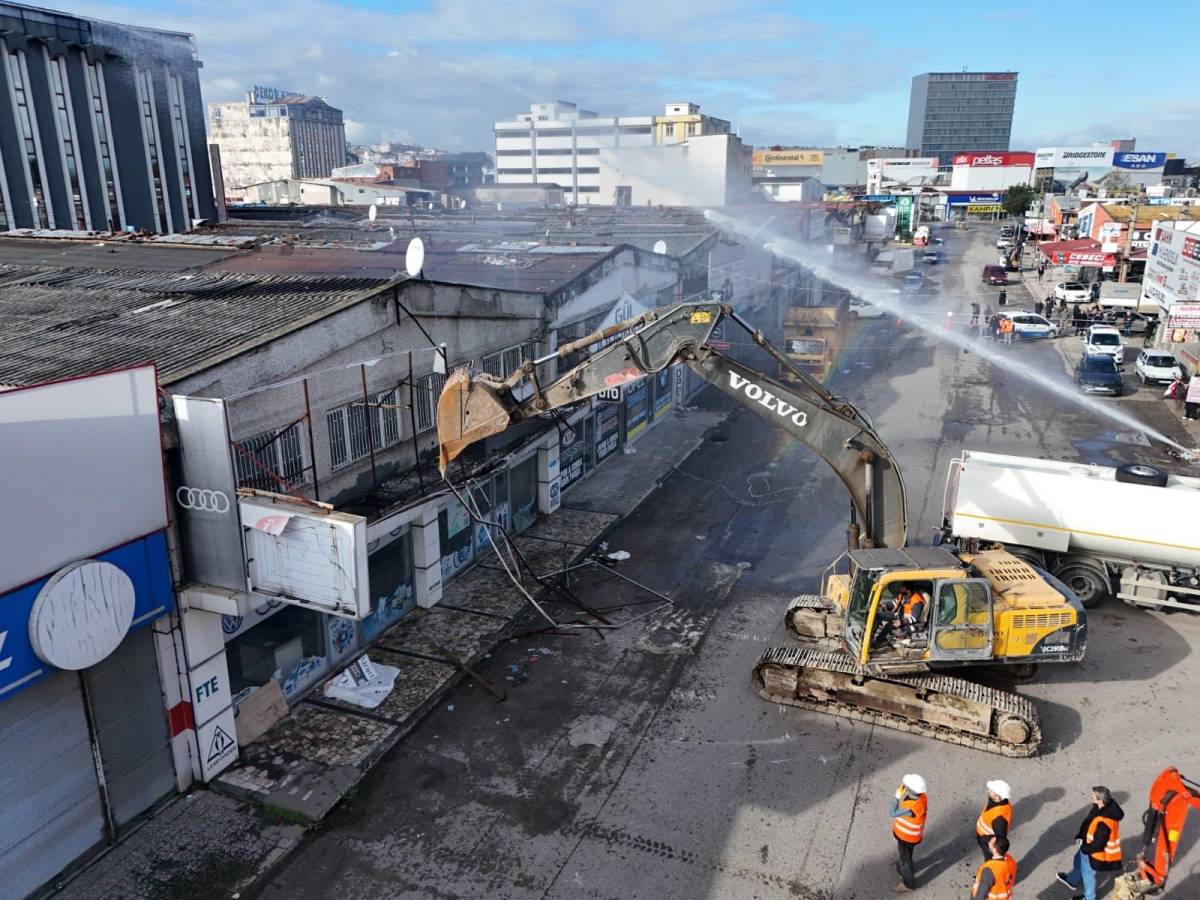 Gülsan Sanayi Bölgesi’nde yıkım gerçekleşti!