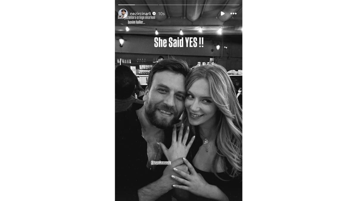Hayal Köseoğlu evleniyor