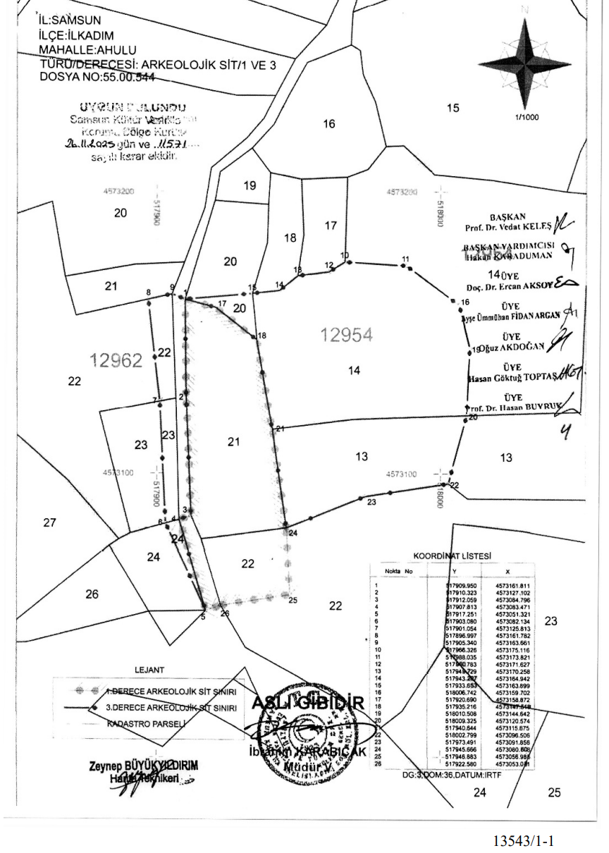 Samsun'un o ilçesindeki mahalle özel koruma statüsüne alındı