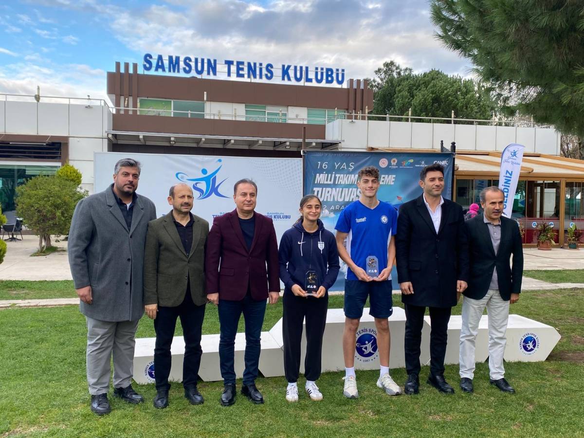 Samsun'da 16 Yaş Milli Takım Belirleme Turnuvası sona erdi