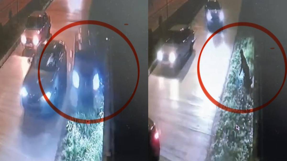 Samsun'da dur ihtarına uymadı! Polise çarpıp kaçtı