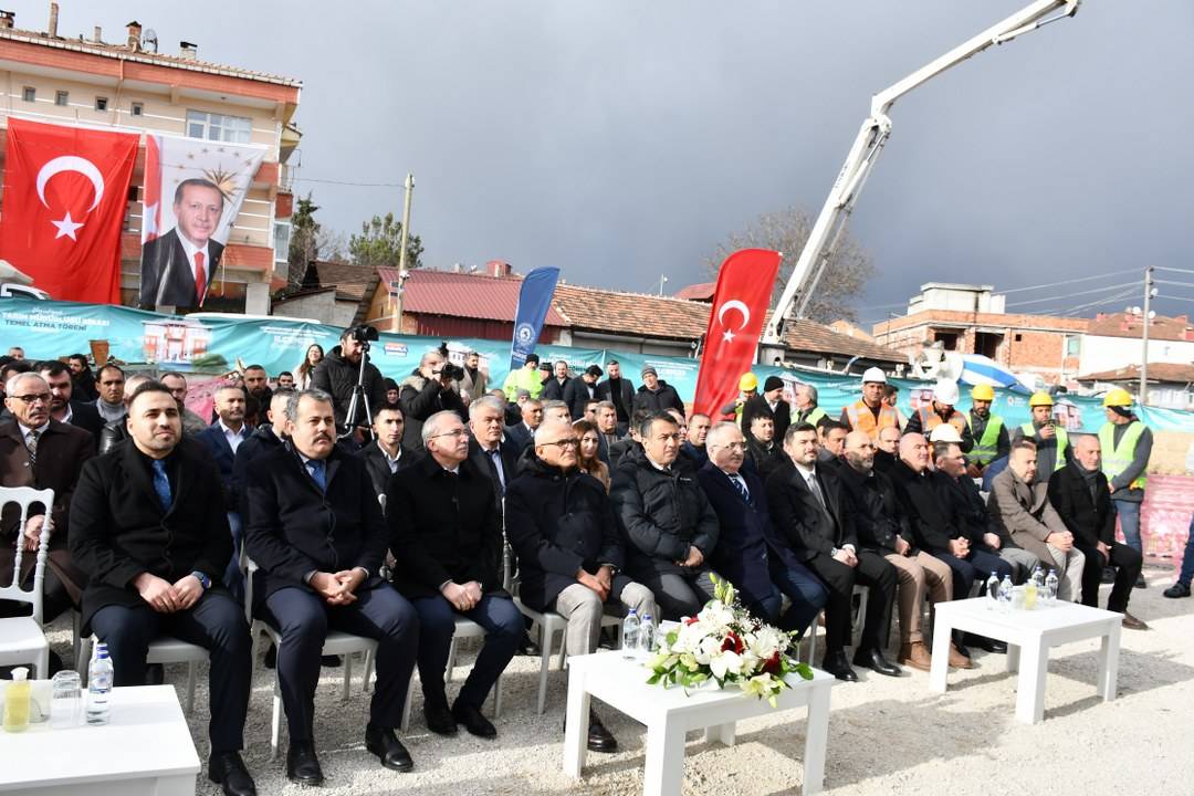Samsun Vezirköprü'ye yeni hizmet binası! Temelleri atıldı