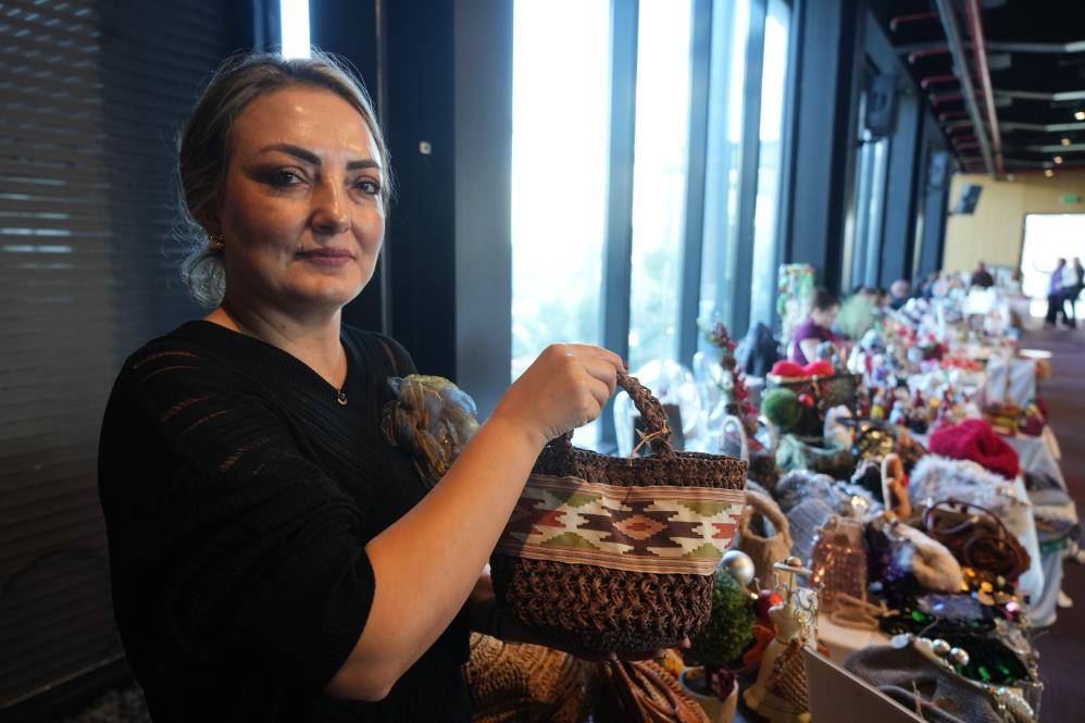 Samsun'da kadın paramedik, hobisini üretime döktü